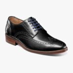 salerno wingtip oxford Florsheim hombres LPVB4P251 calzado negro