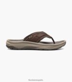 sandalia con tiras 2 de rodadura Florsheim hombres LPVB4P369 calzado marrón ch - Imagen 2