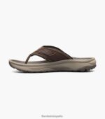 sandalia con tiras 2 de rodadura Florsheim hombres LPVB4P369 calzado marrón ch - Imagen 5