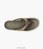 sandalia con tiras 2 de rodadura Florsheim hombres LPVB4P371 calzado gris pardo - Imagen 4