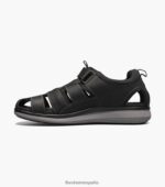 sandalia de pescador de viaje Florsheim hombres LPVB4P397 calzado ch negro - Imagen 5