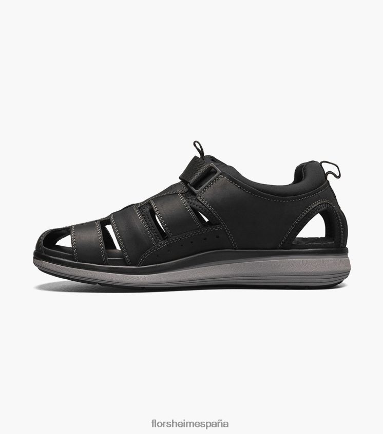 sandalia de pescador de viaje Florsheim hombres LPVB4P397 calzado ch negro - Imagen 5