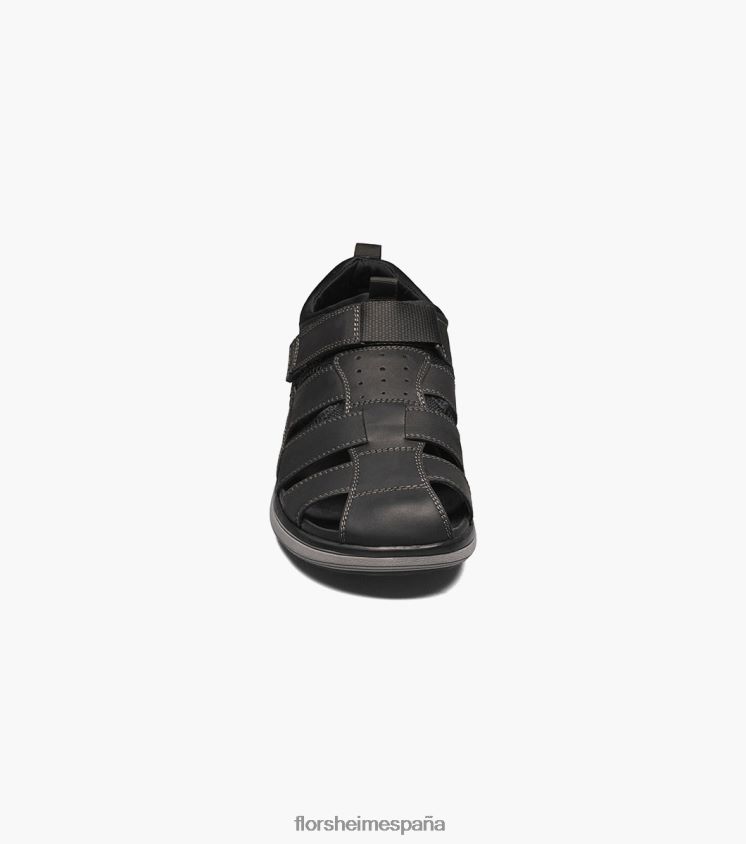sandalia de pescador de viaje Florsheim hombres LPVB4P397 calzado ch negro - Imagen 6