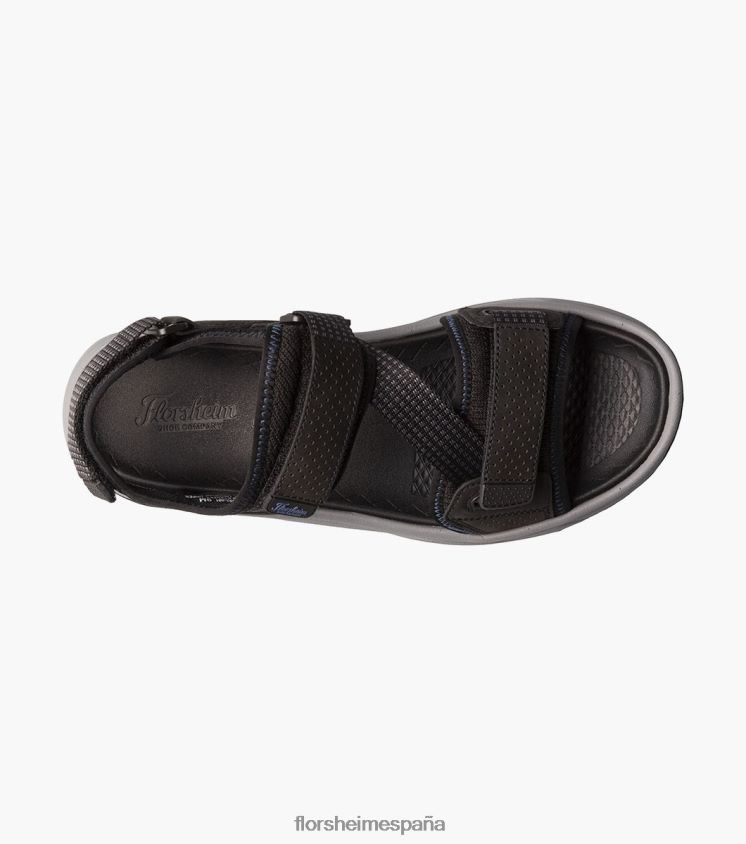 Sandalia de río Tread Lite 2 Florsheim hombres LPVB4P375 calzado negro - Imagen 4