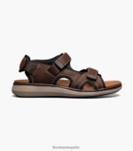 sandalia río aventura Florsheim hombres LPVB4P379 calzado marrón ch - Imagen 2