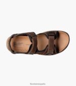 sandalia río aventura Florsheim hombres LPVB4P379 calzado marrón ch - Imagen 4