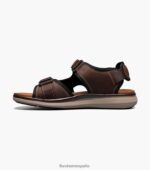 sandalia río aventura Florsheim hombres LPVB4P379 calzado marrón ch - Imagen 5