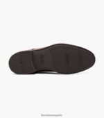santucci puntera lisa oxford Florsheim hombres LPVB4P162 calzado coñac - Imagen 3