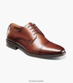 santucci puntera oxford Florsheim hombres LPVB4P158 calzado coñac