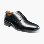 santucci puntera oxford Florsheim hombres LPVB4P159 calzado negro