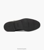 santucci puntera oxford Florsheim hombres LPVB4P159 calzado negro - Imagen 3