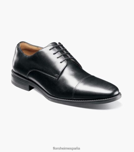 santucci puntera oxford Florsheim hombres LPVB4P159 calzado negro