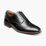segunda fábrica de rucci Florsheim hombres LPVB4P672 calzado negro