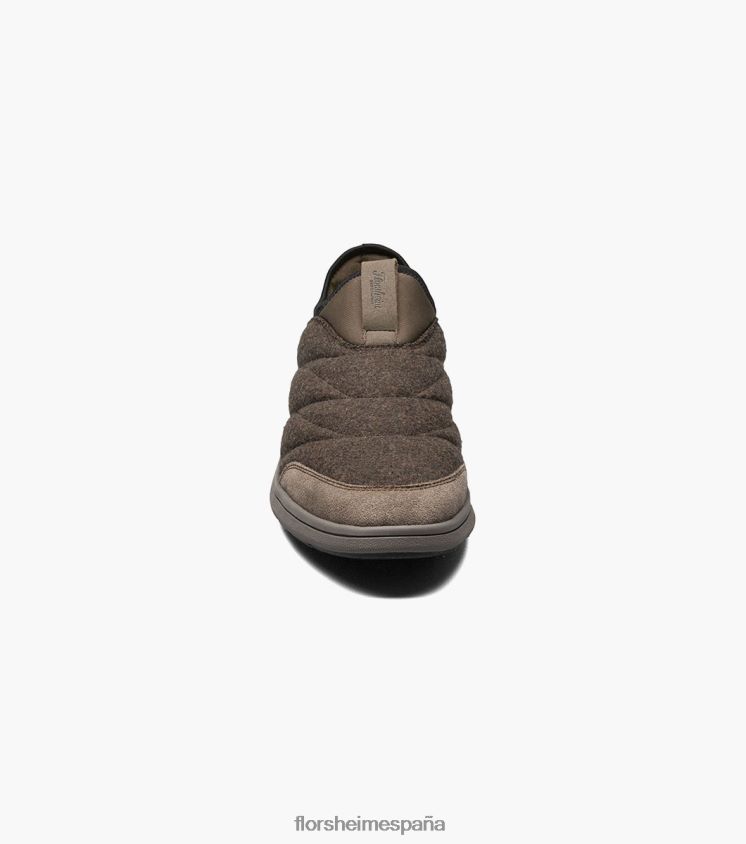 sin cordones con puntera tipo mocasín de lana java Florsheim hombres LPVB4P341 calzado marrón - Imagen 6