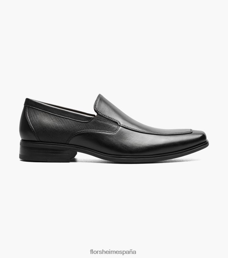 sin cordones jackson moc toe Florsheim hombres LPVB4P154 calzado negro - Imagen 2
