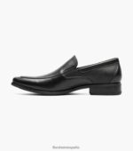 sin cordones jackson moc toe Florsheim hombres LPVB4P154 calzado negro - Imagen 5