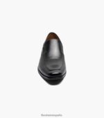 sin cordones jackson moc toe Florsheim hombres LPVB4P154 calzado negro - Imagen 6