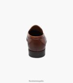 sin cordones jackson moc toe Florsheim hombres LPVB4P155 calzado coñac - Imagen 7