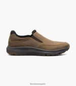 slip on con puntera de mocasín lite 1 Florsheim hombres LPVB4P307 calzado marrón ch - Imagen 2