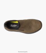 slip on con puntera de mocasín lite 1 Florsheim hombres LPVB4P307 calzado marrón ch - Imagen 4
