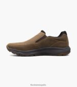 slip on con puntera de mocasín lite 1 Florsheim hombres LPVB4P307 calzado marrón ch - Imagen 5