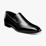 slip on jacobi moc toe Florsheim hombres LPVB4P237 calzado negro