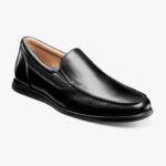 slip veneciano con punta de mocasín atlántico Florsheim hombres LPVB4P352 calzado negro