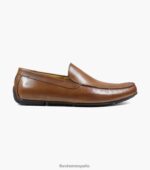 Slip veneciano con punta de mocasín dubino Florsheim hombres LPVB4P279 calzado coñac - Imagen 2