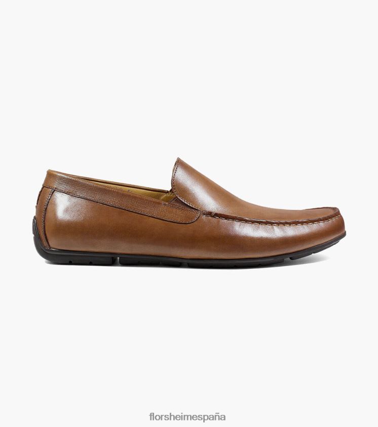 Slip veneciano con punta de mocasín dubino Florsheim hombres LPVB4P279 calzado coñac - Imagen 2