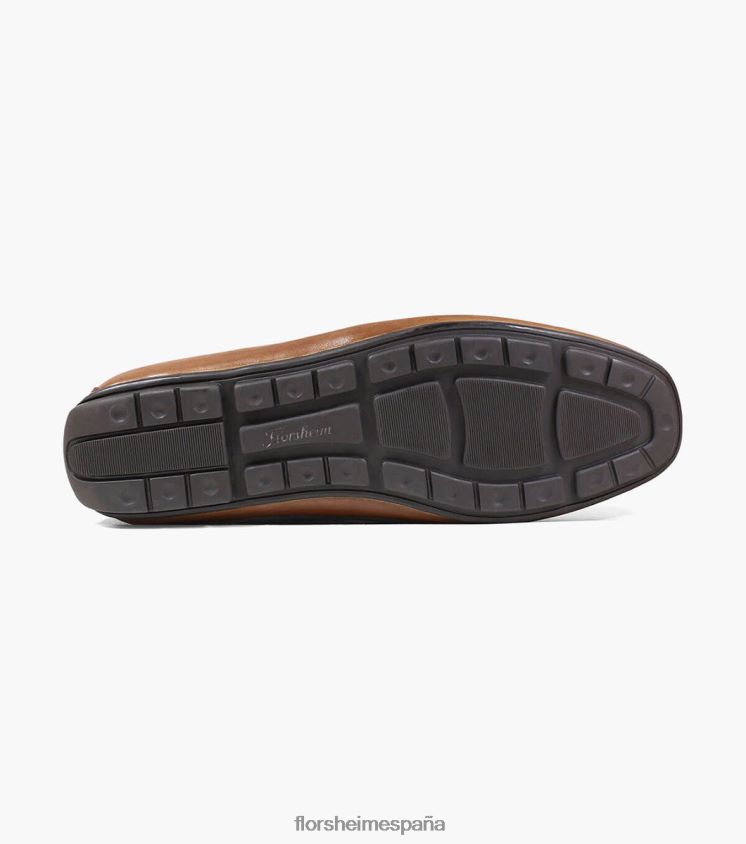 Slip veneciano con punta de mocasín dubino Florsheim hombres LPVB4P279 calzado coñac - Imagen 3
