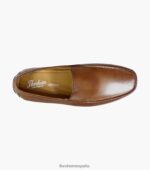 Slip veneciano con punta de mocasín dubino Florsheim hombres LPVB4P279 calzado coñac - Imagen 4