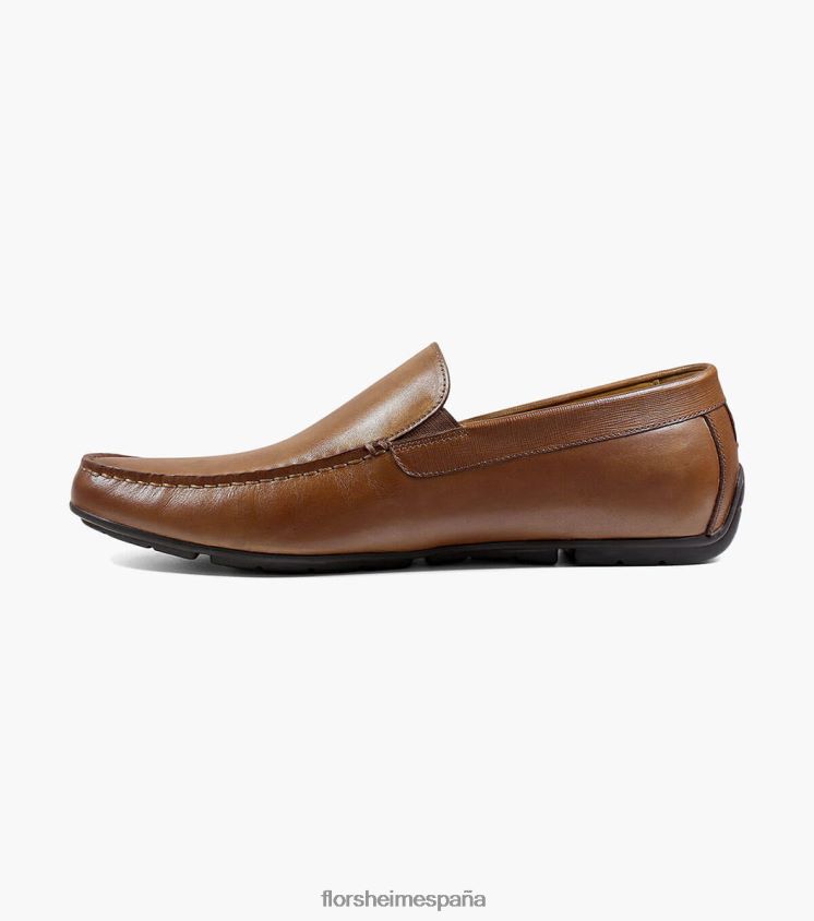 Slip veneciano con punta de mocasín dubino Florsheim hombres LPVB4P279 calzado coñac - Imagen 5