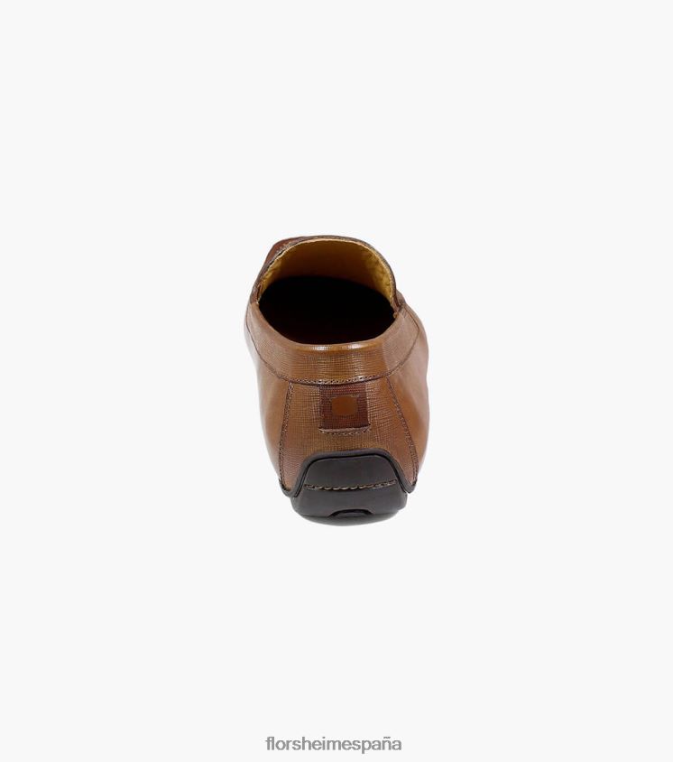 Slip veneciano con punta de mocasín dubino Florsheim hombres LPVB4P279 calzado coñac - Imagen 7