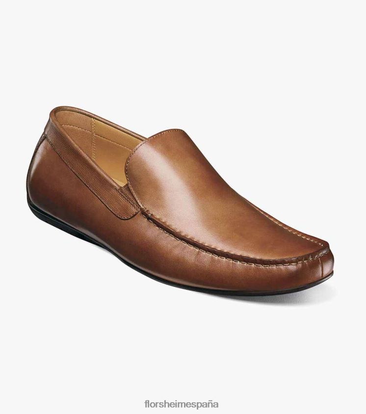 Slip veneciano con punta de mocasín dubino Florsheim hombres LPVB4P279 calzado coñac - Imagen 1