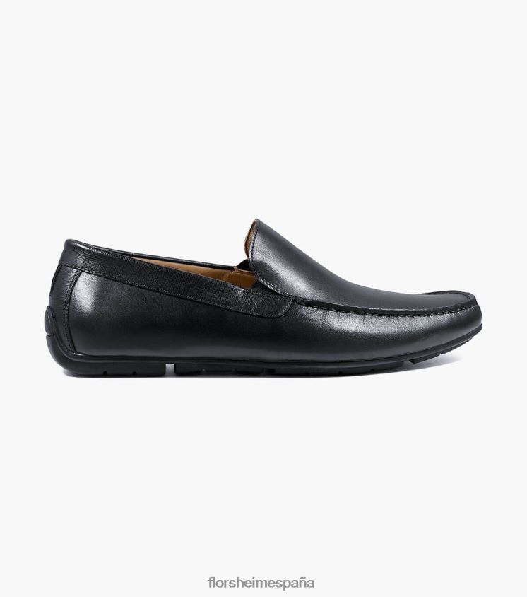 Slip veneciano con punta de mocasín dubino Florsheim hombres LPVB4P281 calzado negro - Imagen 2