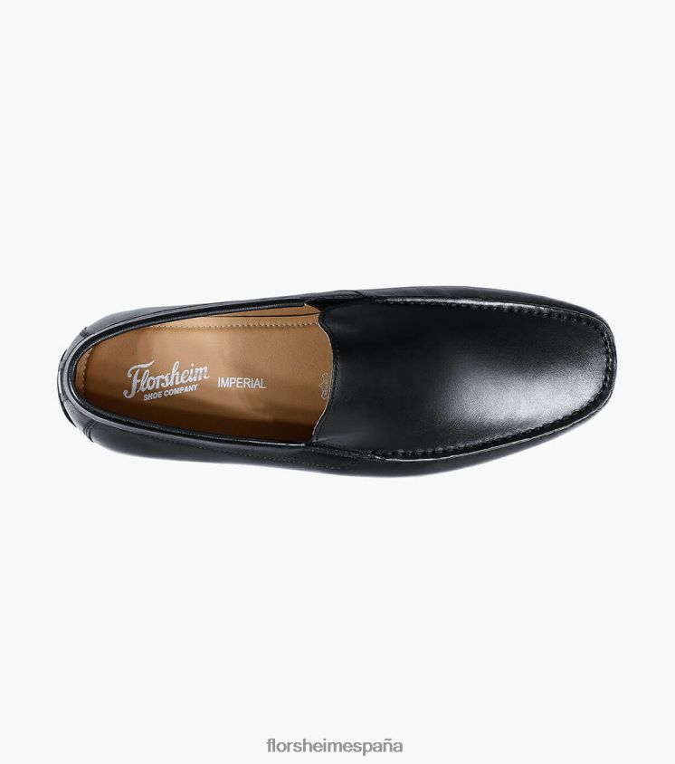 Slip veneciano con punta de mocasín dubino Florsheim hombres LPVB4P281 calzado negro - Imagen 4