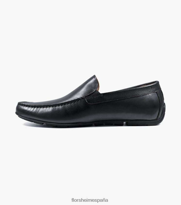 Slip veneciano con punta de mocasín dubino Florsheim hombres LPVB4P281 calzado negro - Imagen 5