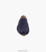 Slip veneciano con punta de mocasín dubino Florsheim hombres LPVB4P282 calzado ante azul marino - Imagen 6