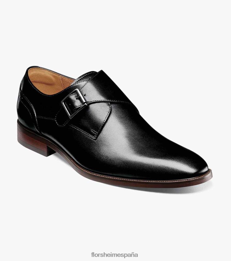 sorrento_puntera_lisa_con_una_sola_correa_de_monje_florsheim_hombres_lpvb4p145_calzado_negro.jpg sorrento puntera lisa con una sola correa de monje Florsheim hombres LPVB4P145 calzado negro - Imagen 1