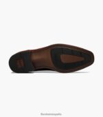 sorrento puntera lisa con una sola correa de monje Florsheim hombres LPVB4P146 calzado coñac - Imagen 3