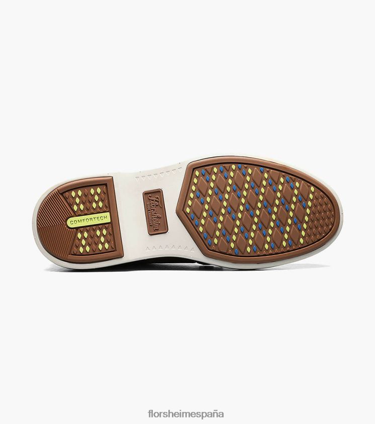 supacush jr. bota chukka con puntera lisa Florsheim niños LPVB4P449 calzado coñac - Imagen 3