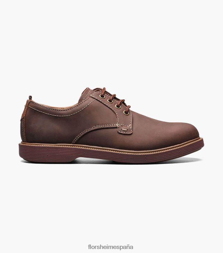 supacush jr. oxford de punta plana Florsheim niños LPVB4P453 calzado marrón ch - Imagen 2