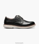 supacush jr. oxford de punta plana Florsheim niños LPVB4P456 calzado negro - Imagen 2