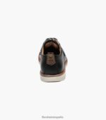 supacush jr. oxford de punta plana Florsheim niños LPVB4P456 calzado negro - Imagen 7