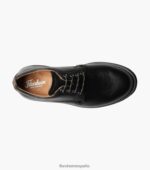 supacush jr. oxford de punta plana Florsheim niños LPVB4P457 calzado negro caído - Imagen 4