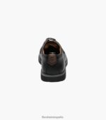 supacush jr. oxford de punta plana Florsheim niños LPVB4P457 calzado negro caído - Imagen 7