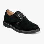 supacush jr. oxford de punta plana Florsheim niños LPVB4P458 calzado ante negro