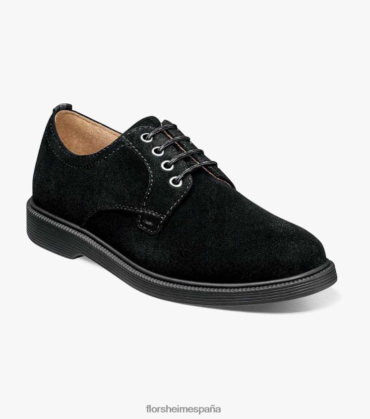 supacush_jr_oxford_de_punta_plana_florsheim_ninos_lpvb4p458_calzado_ante_negro.jpg supacush jr. oxford de punta plana Florsheim niños LPVB4P458 calzado ante negro - Imagen 1