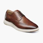 tablero oxford con punta de ala Florsheim hombres LPVB4P172 calzado multi coñac