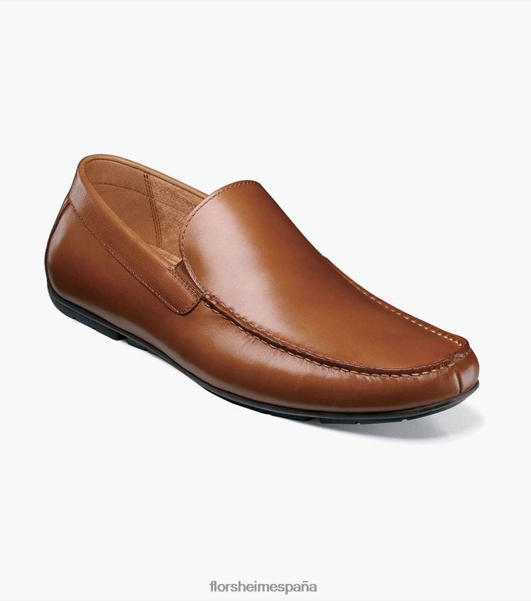 talladega moc toe veneciano conductor Florsheim hombres LPVB4P103 calzado coñac - Imagen 1